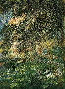 Claude Monet Le repos dans le jardin Spain oil painting artist